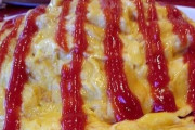 【画像】定食屋のオムライスがデカくて草