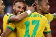 日韓W杯以来の優勝目指す、ネイマールらブラジル代表の恐ろしきFWたち