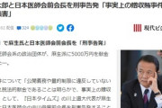 【速報】麻生太郎を刑事告発「河井夫妻の告発で実績」の川上氏