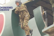 【動画】河野防衛相、陸自降下訓練に挑戦　高さ11メートルの塔から飛び降りる