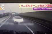 【悲報】ランボルギーニの煽り運転が全国ニュースにｗｗｗｗｗ