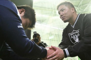 山川穂高「戒めの一歩」を踏み出す　食堂で育成選手にあいさつ回り