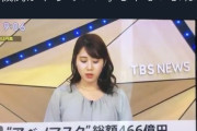 TBSさん、ニュース番組テロップにアベノマスクと表示してしまう