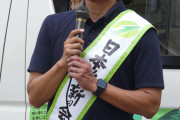 維新・河村建一氏「自民党でできないことを維新で」自民飛び出した意義を街頭演説で訴える