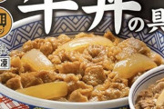 【悲報】弱男ご用達「吉野家の牛丼」、絶望の値上げｗｗｗ