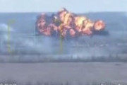 【動画】ウクライナ軍がロシアの攻撃機を撃墜、巨大な火の玉となって爆発