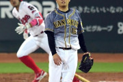 阪神の西勇輝はまたも通算１００勝ならず　王手から６度目の挑戦も６回３失点で降板