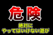 【動画】絶 対 に 真 似 し て は い け な い 遊 び ⇒