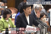 【？】参院予算委員会、トップバッターの立憲・辻元議員　気合い入りすぎて意味不明な質問を展開