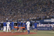 DeNA大和、担架で運ばれる･･･