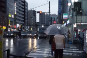 【海外の反応】雨の日の東京の音を聞いてみよう