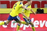 スウェーデン代表、ギェケレシュ決勝弾でポーランドに3-2勝利しW杯出場決定！本大会では日本と同組に