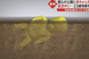 まんさんが公園に埋めた赤ちゃん、無事保育園児に発見される