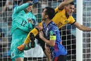 【日本代表】5試合連続クリーンシート、日本のゴールを守った権田修一「嬉しいのは半分と、本当にホッとしました」