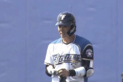 日ハム谷内が古巣ヤクルト戦でマルチヒット！