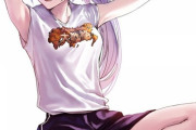 【FGO】大戦略Tシャツを着た巴さんイラスト！！　巴さんもそのTシャツ持ってたの！？