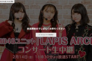 【NMB48】山本彩加、梅山恋和、上西怜のユニット「LAPIS ARCH」コンサート、ニコ生で生中継！！！【2/14】