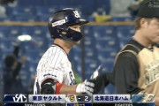【vsヤクルト】日ハム、8回に宮西が青木に2点タイムリーツーベースを浴びて点差が3点に広がる