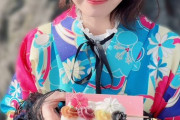 【≒JOY #山野愛月】ありすちゃん、お団子を食べる?