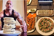 無類のベビーオイル好きで有名なドウェイン・ジョンソンさんの食事量がヤバいと話題に