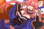 【FGO】玉藻ちゃんイラスト！！　手がかわいいなｗ