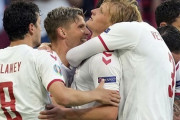 デンマーク代表、ドルベリ2発などウェールズに4-0完勝！EUROベスト8進出（関連まとめ）