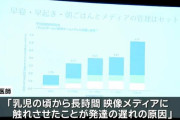 YouTubeやTikTokを使って子をあやすと馬鹿なると判明。4歳までに言語障害。小児科がセミナー