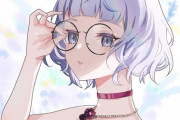 【FGO】丸眼鏡の女モレーちゃんイラスト！！　丸眼鏡が似合いますね！！