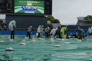 ヤクルトVS巨人戦は雨天中止　30分開始遅らせるもグラウンド状況不良　ヤクルトは今季8度目の中止