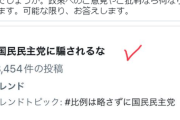 #国民民主党に騙されるな　←トレンド入りしてバズってしまう…国民民主党・玉木雄一郎党首も謝罪へ