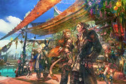 【FF14】「トライヨラでひと息つく光の戦士たち」の新アートが公開→エスティニアンが夏休みを一番満喫していると話題にｗｗｗｗｗ