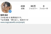 【乃木坂46】梅澤美波のインスタ60万人超え！！！