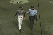 【ヤクルト対阪神13回戦】阪神・矢野監督とヤクルト・高津監督がベンチから出て言い争い