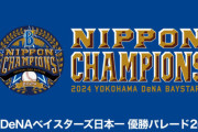 ベイスターズ日本一達成の凱旋『横浜DeNAベイスターズ日本一 優勝パレード2024』、U-NEXTで独占配信決定