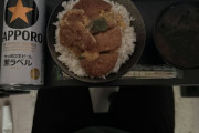 ワイが作った「朝カツ丼定食」いくら出す