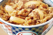 吉野家で牛丼を食べたワイ「贅沢したなぁ」