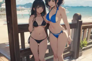 【画像236枚】細身女子とポチャ女子どっちが好き？