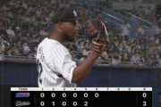 メルセデス、本日初ヒットを許すも後続打ち取り6回終わって1安打無失点！