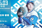 古林睿煬 6月3日の阪神戦 予告先発！ 18:00～