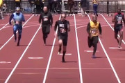 【動画】70歳以上男子100メートル走で優勝した老人が早すぎてワロタ。