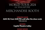 【海外】「BABYMETAL WORLD TOUR 2024 IN SINGAPORE」グッズ発表!!