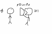 メロンパン反対に食べてたら笑われたんだが？