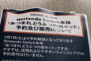 【悲報】任天堂Switchが抽選販売になる【2020年】