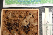 【画像】日本三大駅弁・・・「峠のカマ飯」「ひっぱりだこ飯」