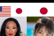 【画像】アジア人「同じアジア系のポルノ女優だけど左を選ぶ人いるの？」白人「・・・・」