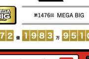 今すぐtotoを買えおじさん「今すぐMEGA BIGを買え」