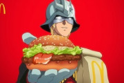 【朗報】マクドナルドが「シャア」とコラボ