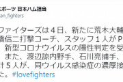 日本ハム、新たに3人陽性。5人が濃厚接触者で完全にゲームセット。、