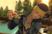 【FF14】ミコッテのピザを食べるエモが可愛い！「Grubhub」コラボエモート「ピザを食べる」が実装！【各種族のピザを食べるエモートまとめ】