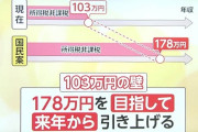 自民党「国民民主党が『協議打ち切り』したので123万円で決着とします」